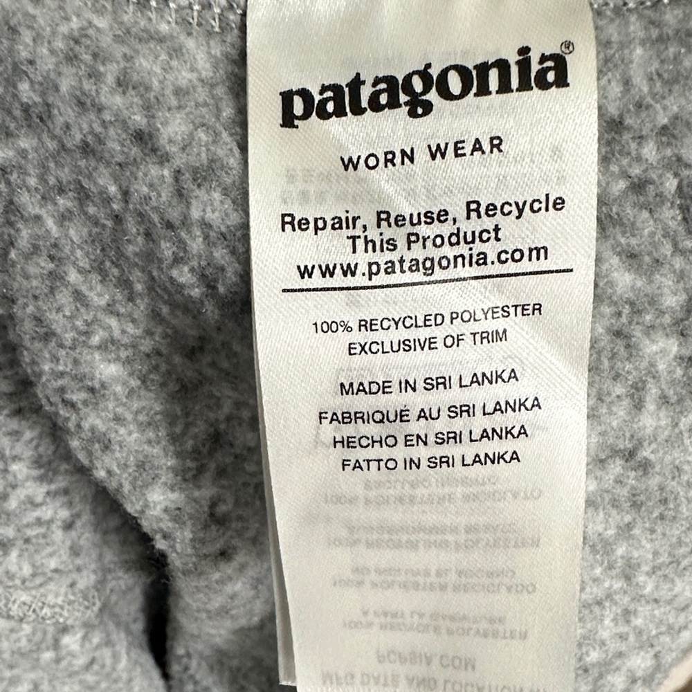 Patagonia Women's Gray Quarter-Zip Sweater - Picture 8 of 9